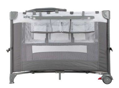 CUNA INFANTI PLAYARD ALWAYS TOGETHER ACERO GRIS - 2