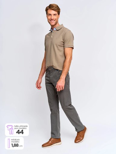 PANTALÓN HOMBRE CACHAREL ALGODÓN - 1