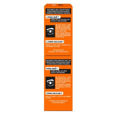 CONTORNO DE OJOS LOREAL ROLL ON DERMA EXPERTISE HYDRA ENERGETIC ANTIFATIGA 10 ML - 5