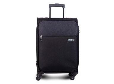 MALETA AMERICAN TOURISTER S FRANKFURT SPIN 56/20 NEGRO - 1