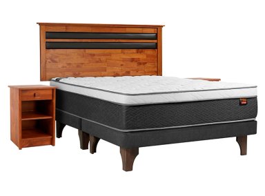 CAMA EUROPEA CELTA EVEREST BD 2 PL + SET MALLORCA - 1