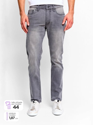 JEANS HOMBRE ROBERT LEWIS SKINNY - 1