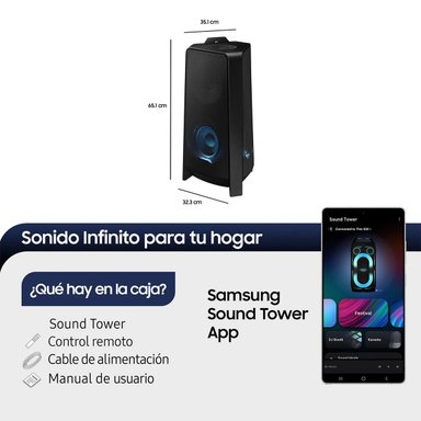 SOUND TOWER SAMSUNG MX-T50/ZS - 3
