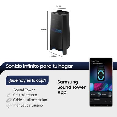 SOUND TOWER SAMSUNG MX-T70/ZS - 3