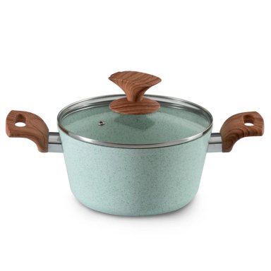 BATERIA DE COCINA ILKO GRANITO MENTA X7 - 3