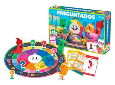 JUEGO DE MESA PLAY FUN PREGUNTADOS FAMILIAR - 1