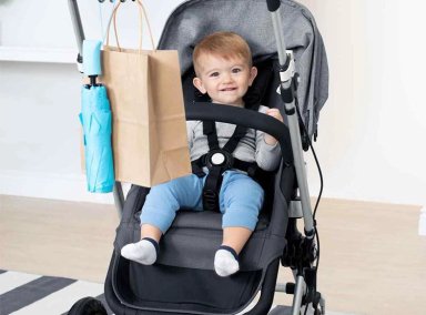 ACCESORIO COCHE SKIP HOP GANCHO UNIVERSAL PARA COCHE GRIS - 2