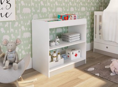 MUDADOR KIDSCOOL AMORE MADERA BLANCO - 2