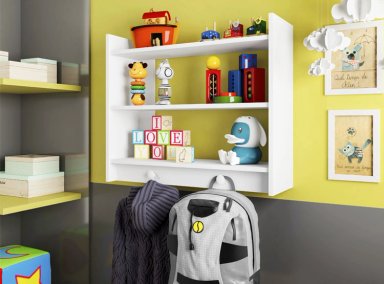 REPISA KIDSCOOL AMORE MADERA BLANCO - 2