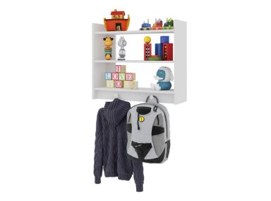 REPISA KIDSCOOL AMORE MADERA BLANCO - 1