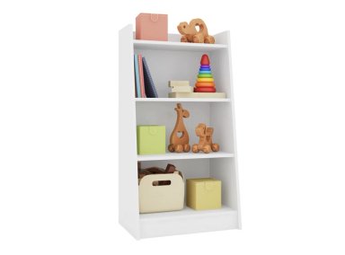 ESTANTE KIDSCOOL ZIGZAG AMORE MADERA BLANCO - 1