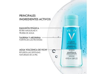 DESMAQUILLANTE WATERPROOF PARA OJOS VICHY PURETE THERMALE - 3
