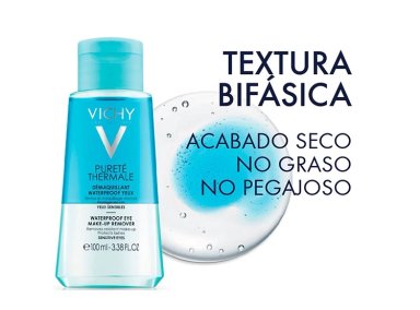 DESMAQUILLANTE WATERPROOF PARA OJOS VICHY PURETE THERMALE - 4