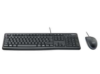 TECLADO + MOUSE LOGITECH DESKTOP MK120 - 1