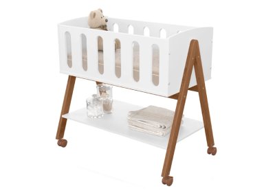 CUNA KIDSCOOL COLECHO ECOWOOD BLANCO - 1