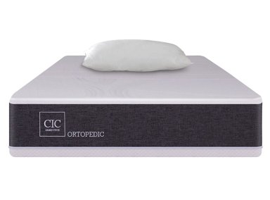 SET CIC COLCHÓN NEW ORTOPEDIC 1.5 PLAZAS + ALMOHADA - 1