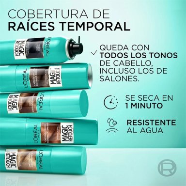TINTE MAGIC RETOUCH COLORACION SPRAY CASTAÑO OSCURO - 5