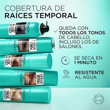 TINTE MAGIC RETOUCH COLORACION SPRAY RUBIO CLARO MEDIO - 5