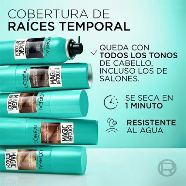 TINTE MAGIC RETOUCH COLORACION SPRAY CASTAÑO CLARO - 5