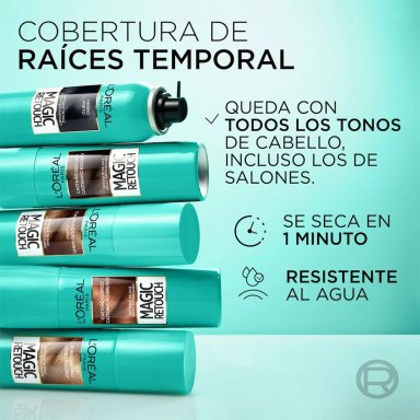 TINTE MAGIC RETOUCH COLORACION SPRAY DARK ROOTS RUBIO OSCURO - 5