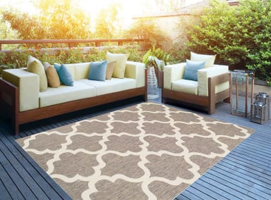 ALFOMBRA IDETEX SISAL DAWN NATURAL 200 X 285 CM GRIS - 2