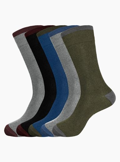 PACK X5 CALCETINES TOP ALGODÓN - 1