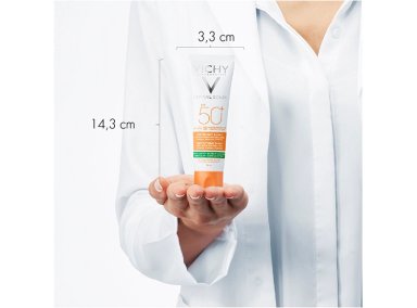 PROTECTOR SOLAR FACIAL VICHY CAPITAL SOLEIL MATIFICANTE 3EN1 SPF 50+ 50 ML - 2