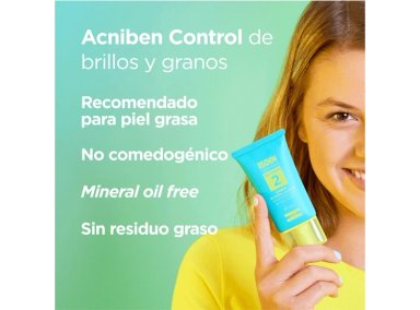 CREMA ISDIN ACNIBEN GEL CONTROL DE BRILLOS Y GRANOS - 3