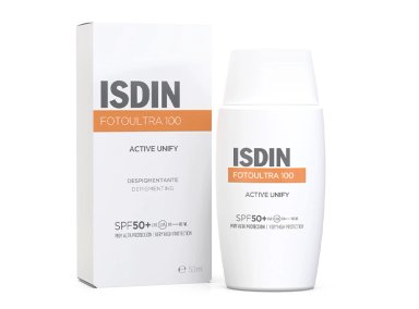 PROTECTOR SOLAR ISDIN FUSION FLUID 100 ACTIVE UNIFY SPF 50+ - 1
