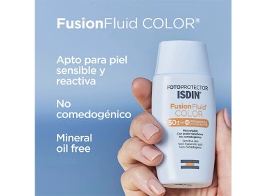PROTECTOR SOLAR ISDIN FUSION FLUID COLOR SPF 50+ - 3