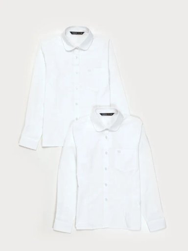 BLUSA ESCOLAR TEST BLANCA - 2