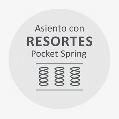 SOFÁ SECCIONAL RIPLEY HOME MINI PIRLO 4 CUERPOS  - 6
