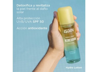 PROTECTOR SOLAR ISDIN HYDROLOTION BIFASICO SPF 50 200 ML - 2