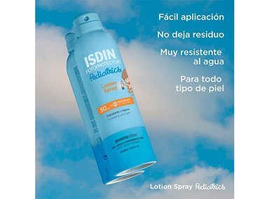 PROTECTOR SOLAR ISDIN LOTION SPRAY PEDIATRICO SPF 50 250 ML - 4