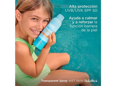 PROTECTOR SOLAR ISDIN TRANSPARENT SPRAY WS PEDIATRICO SPF 50 250 ML - 2