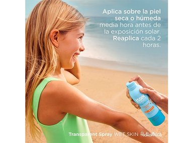 PROTECTOR SOLAR ISDIN TRANSPARENT SPRAY WS PEDIATRICO SPF 50 250 ML - 5