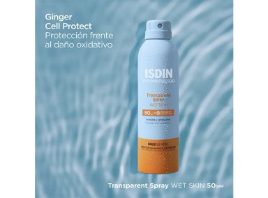 PROTECTOR SOLAR ISDIN TRANSPARENT SPRAY WS SPF 50 250 ML - 5