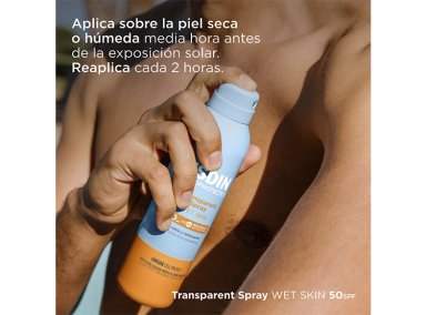 PROTECTOR SOLAR ISDIN TRANSPARENT SPRAY WS SPF 50 250 ML - 6