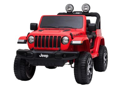 AUTO A BATERIA JEEP RUBICOM ROJO - 1