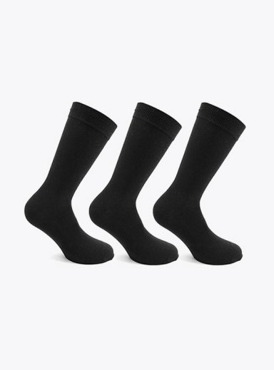 3 PACK CALCETINES HOMBRE MONARCH LARGO AMERICANO - 1