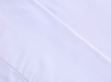 JUEGO DE SÁBANAS FABRICS 1.5 PLAZAS 400 HILOS ALGODÓN BLANCO LISO - 2