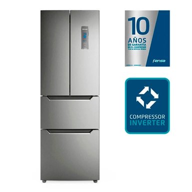 REFRIGERADOR MULTIDOOR FENSA DM64S 320L NO FROST ACERO - 7
