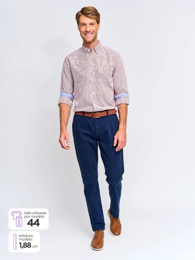 PANTALÓN HOMBRE CACHAREL ALGODÓN SPORT - 1
