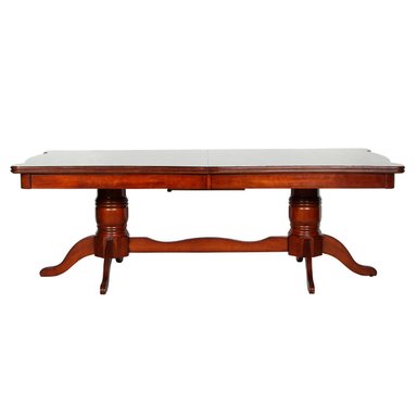 JUEGO DE COMEDOR RIPLEY HOME BRITISH 6 SILLAS 2 SITIALES EXTENSIBLE CAFÉ - 4