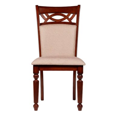 JUEGO DE COMEDOR RIPLEY HOME BRITISH 6 SILLAS 2 SITIALES EXTENSIBLE CAFÉ - 7