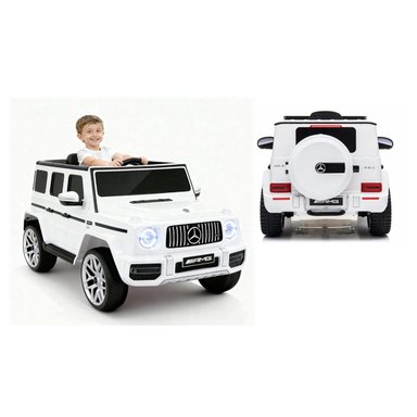 AUTO A BATERIA JEEP MERCEDES G63 BLANCO - 2