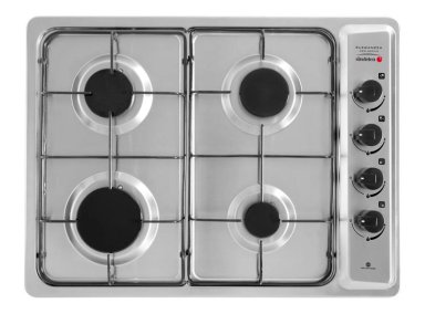 ENCIMERA A GAS SINDELEN CEG-4600 4 PLATOS ACERO - 1