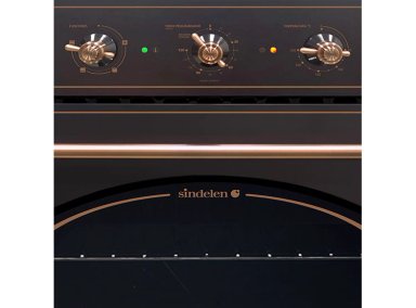 HORNO ELÉCTRICO SINDELEN EMPOTRABLE HE-7220R NEGRO - 2