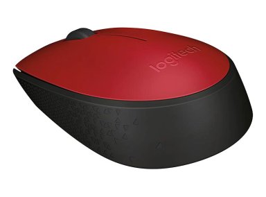 MOUSE INALÁMBRICO LOGITECH M170 RED - 1