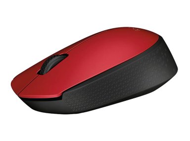 MOUSE INALÁMBRICO LOGITECH M170 RED - 3
